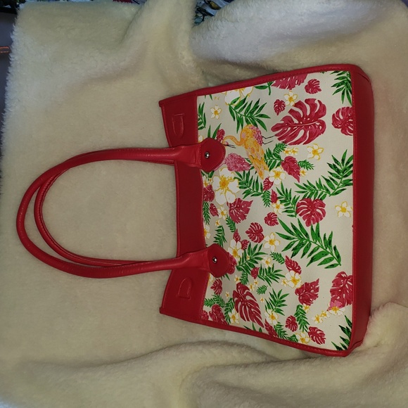 Apt9 Tropical Design Handbag Purse - Picture 2 of 11